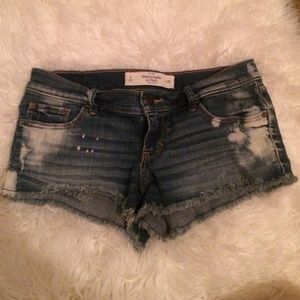 Abercrombie denim shorts