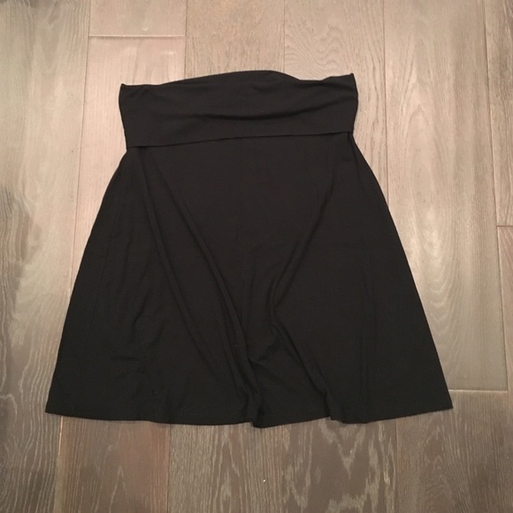 Jersey knit skater skirt
