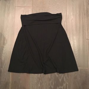Jersey knit skater skirt