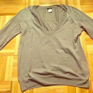 J Crew gray crewneck