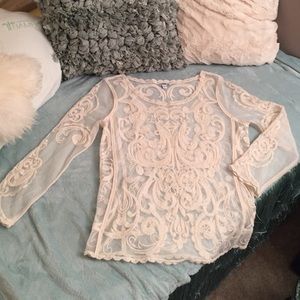 NWOT Express Lace Blouse