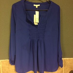 Medium royal blue blouse. Stitch fix top NWT