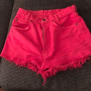 Vintage Levi High waisted Shorts