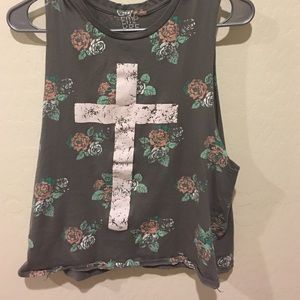 Cute sleeveless tee