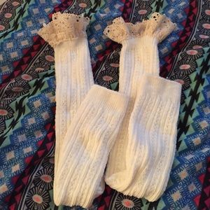 NWOT Leg warmers, boot socks, boot liners, knitted