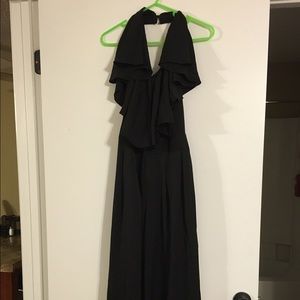 Black Small Halter Jumper