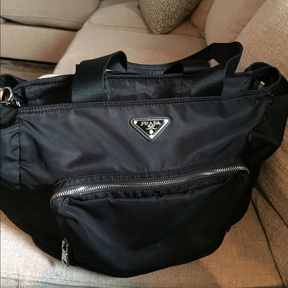 SOLD/Authentic Prada Diaper Bag - Picture 2 of 4