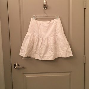 jcrew drop waist skirt