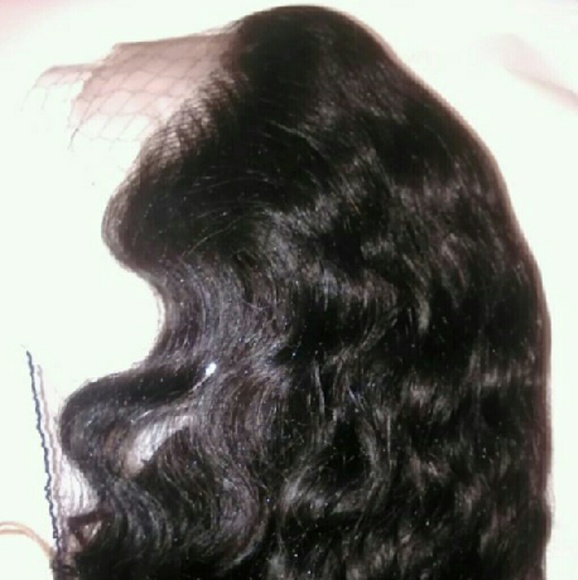 Stunning virgin human hair full lace front 22\