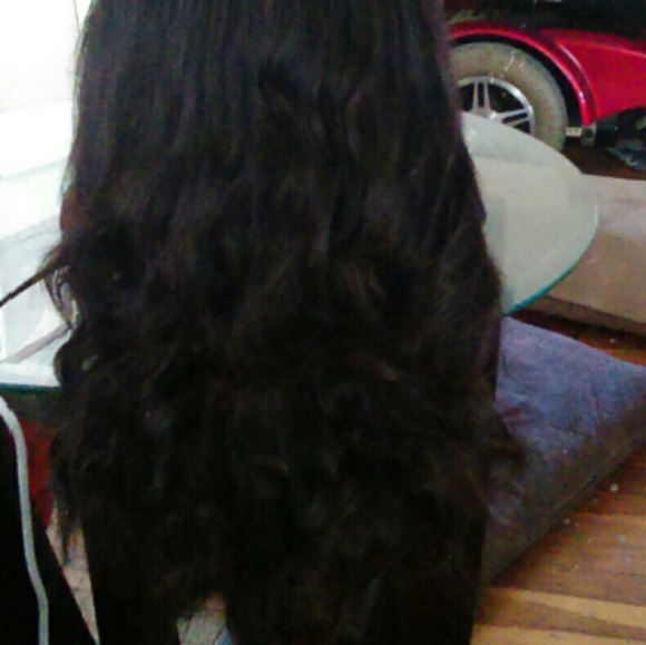 Stunning virgin human hair full lace front 22\