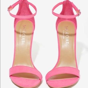 Nasty Gal Adore Heel- Pink shoe cult