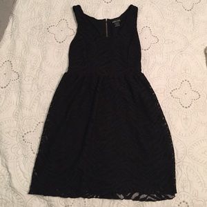 Textured Little Black Dress