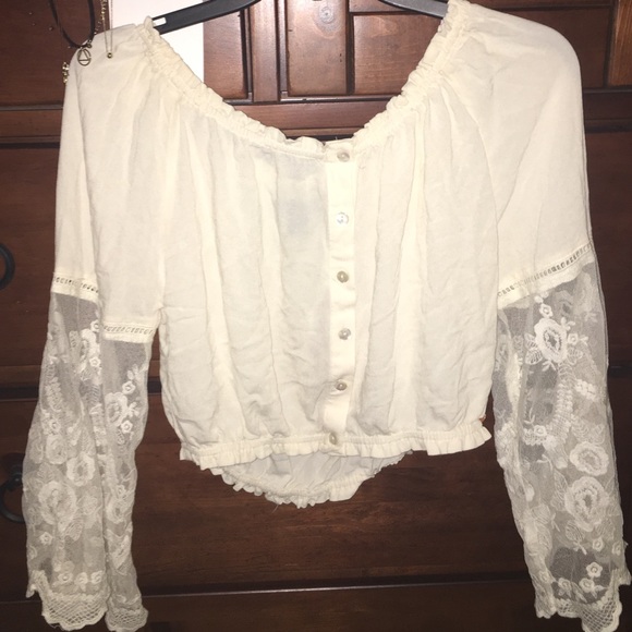 Kendall and Kylie off the shoulder top