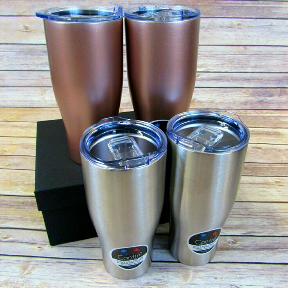 Silver 30 OZ. Stainless Steel Tumbler