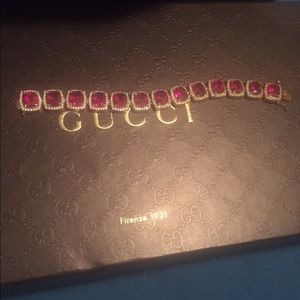 14k RUBY ON GOLD BRACELET
