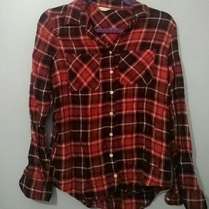 Plaid top from aeropostale