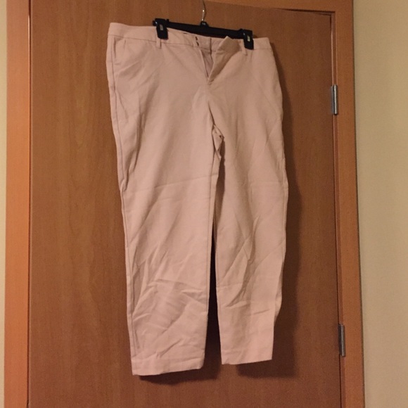 Blush pink pants