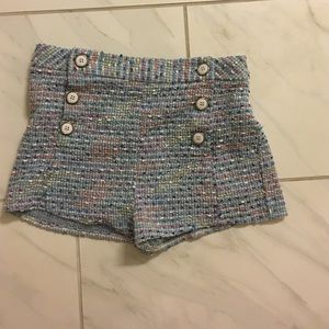 High waisted shorts