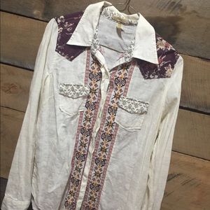 BKE Buckle woven button down