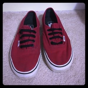 Red vans