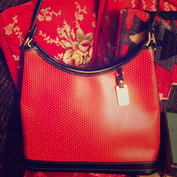 Dooney & Burke Cabriolet Perforated Handbag