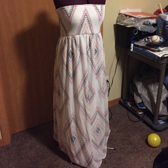 Strapless Maxi Dress