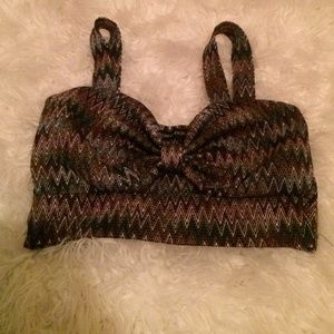 Foreign exchange crop top