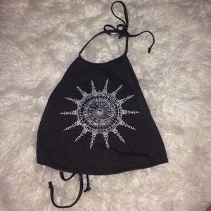 PACsun open back crop top