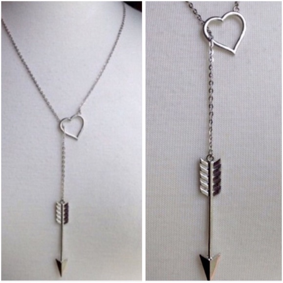 Jewelry - Heart • And • Arrow • Necklace