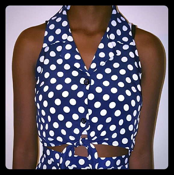 REDUCED 2-pc. Polka Dots skirt set