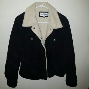 Medium Black Corduroy Jacket