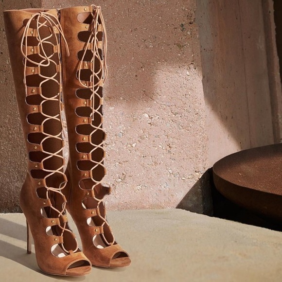 JustFab Shoes - LAST CHANCE🗣Boho Lace Up Boots🌿