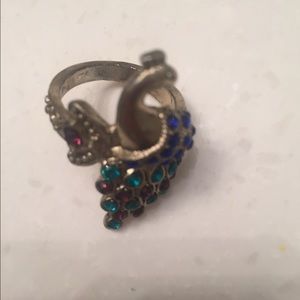 Peacock Costume Ring