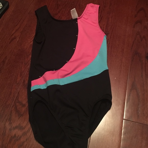 Pink and Blue Leotard
