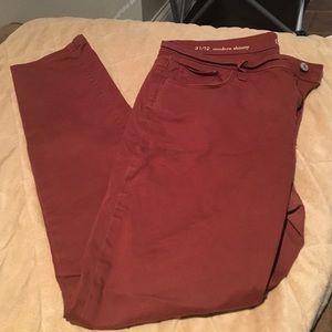 Loft modern skinny jeans 31/12