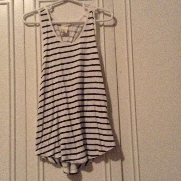 H&m kids striped racer back tank top