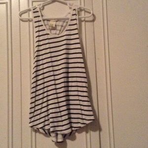 H&m kids striped racer back tank top