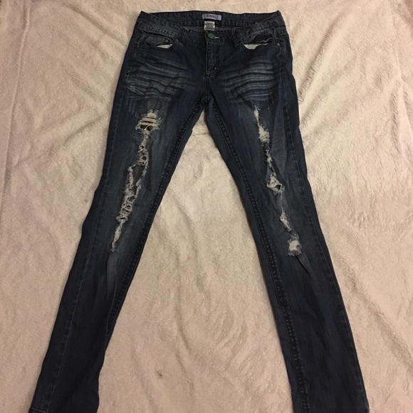 Size 11 ripped skinny jeans