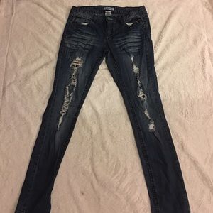 Size 11 ripped skinny jeans