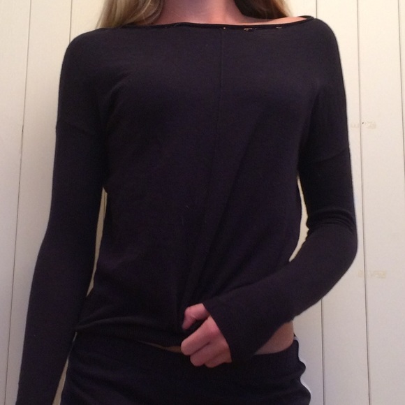 dark navy blue sweater