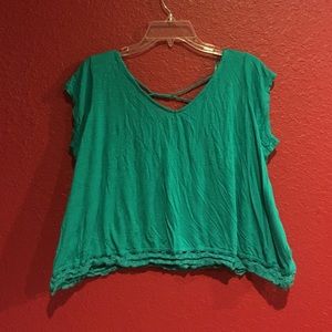Crop top sz lg