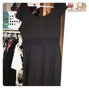 Black skater dress!!