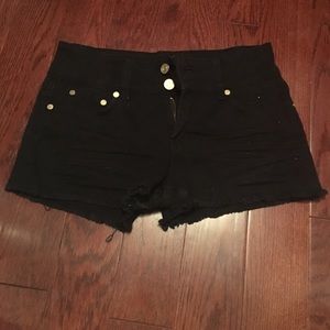 Black shorts