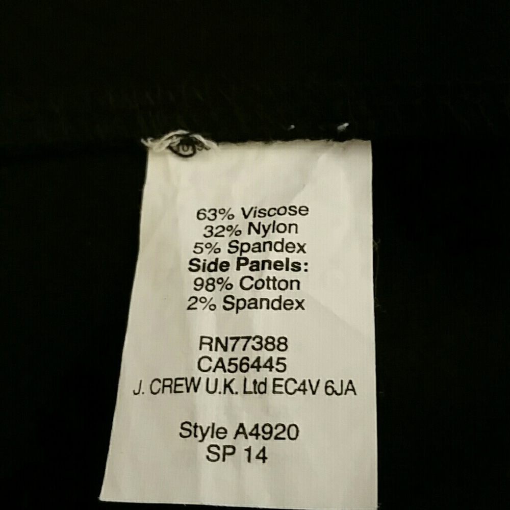J.Crew Paneled Pixie pant with zip pockets - Picture 5 of 5