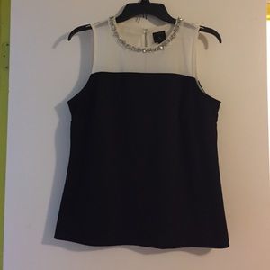 Medium tank top with glitter beads