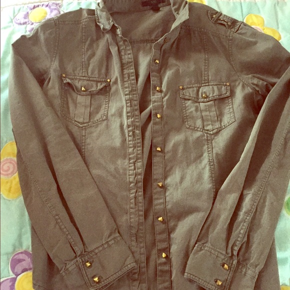Olive green light jacket