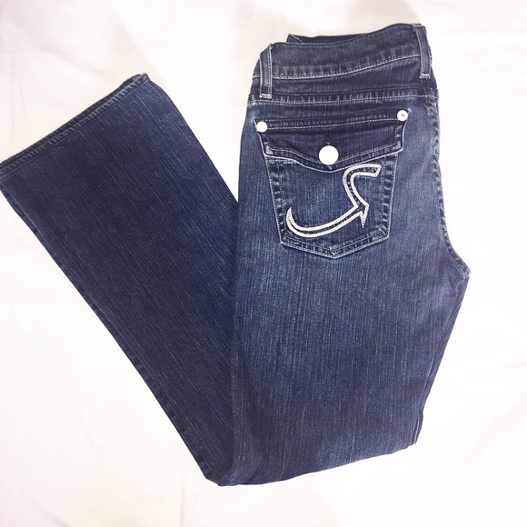 Rock & Republic Jeans w/ White Stitching - Picture 1 of 4
