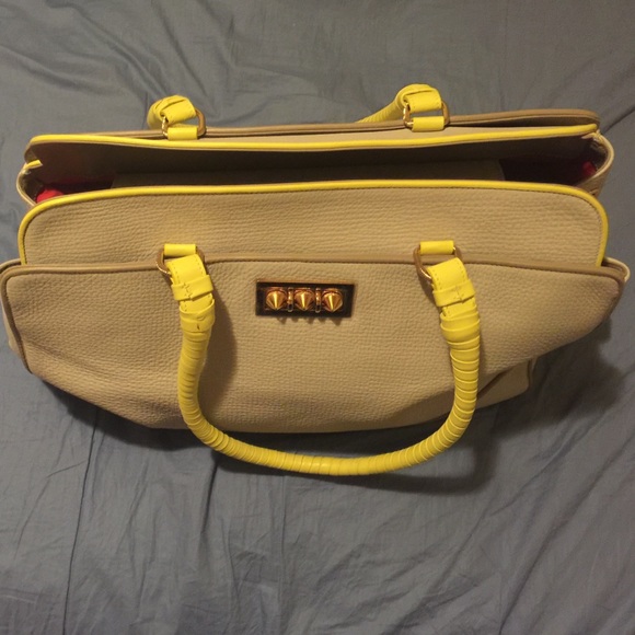 Christian Louboutin hand Bag, large two tone