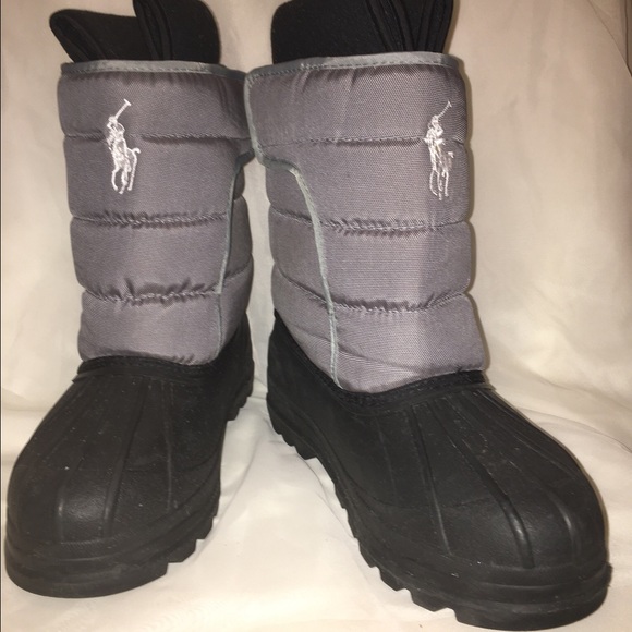 Polo Ralph Lauren size 7  Snow Boots - Picture 1 of 4
