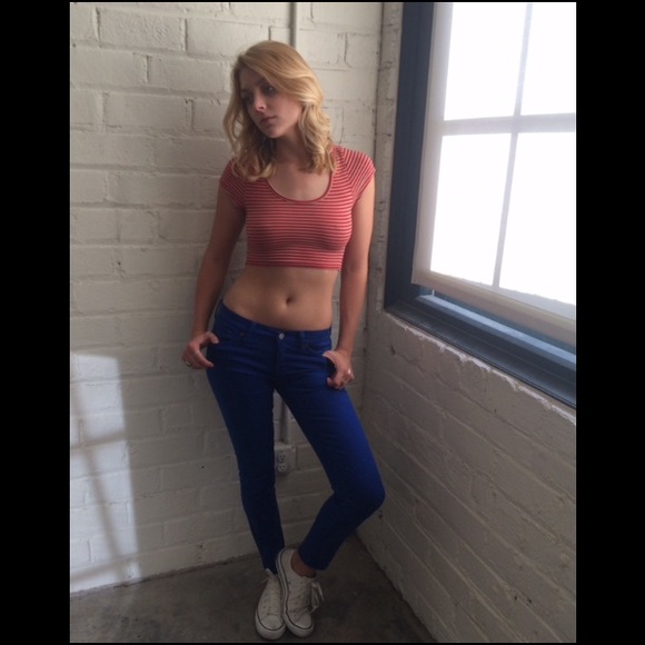 Cobalt blue Lucky Brand Skinnies